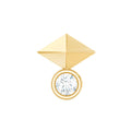 Diamond Geometric Tragus Earring | Body Jewelry | Wiccan Center