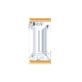 Solitaire Baguette Diamond Earring for Tragus Piercing | Body Jewelry | Wiccan Center