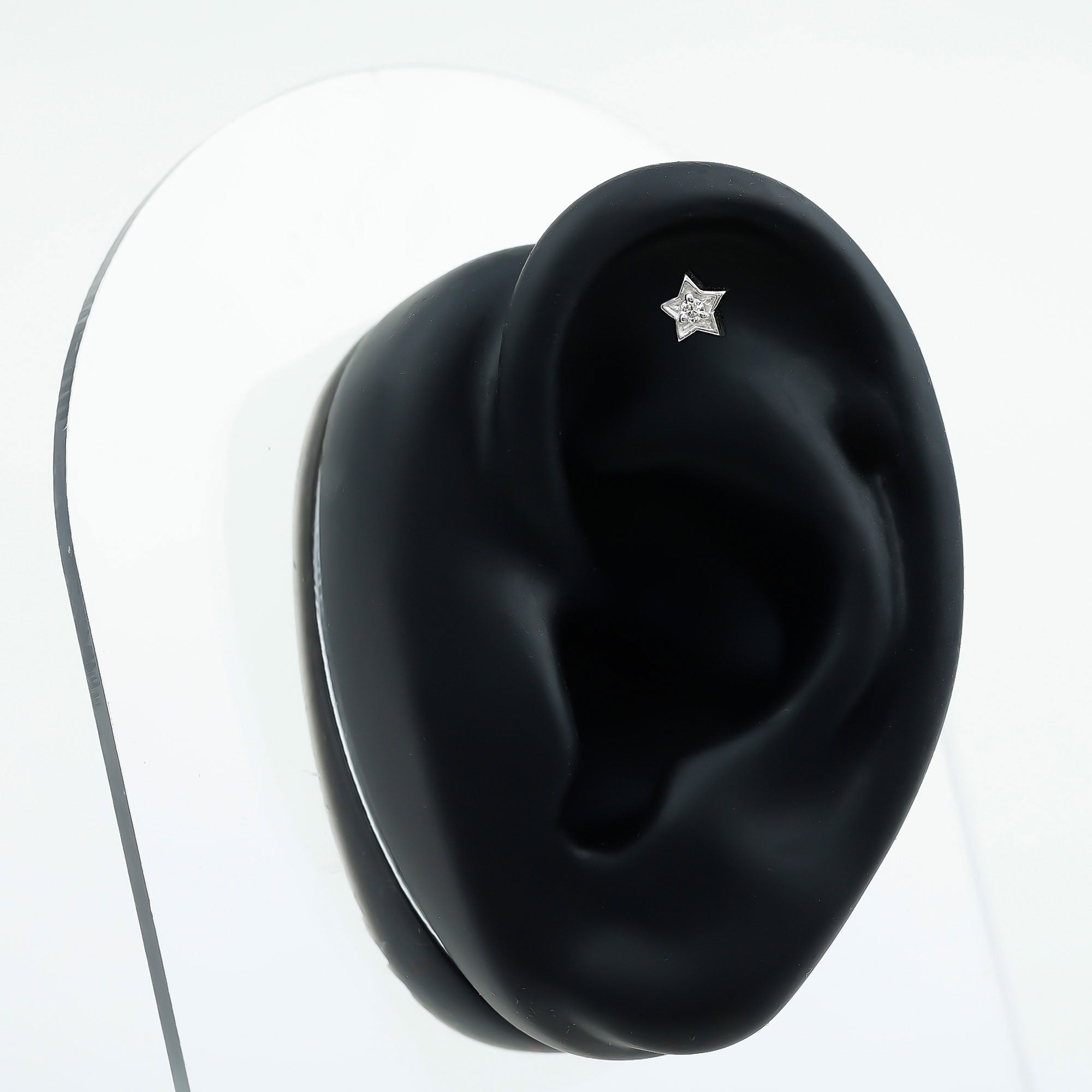 Dainty Diamond Star Earring for Tragus Piercing | Body Jewelry | Wiccan Center