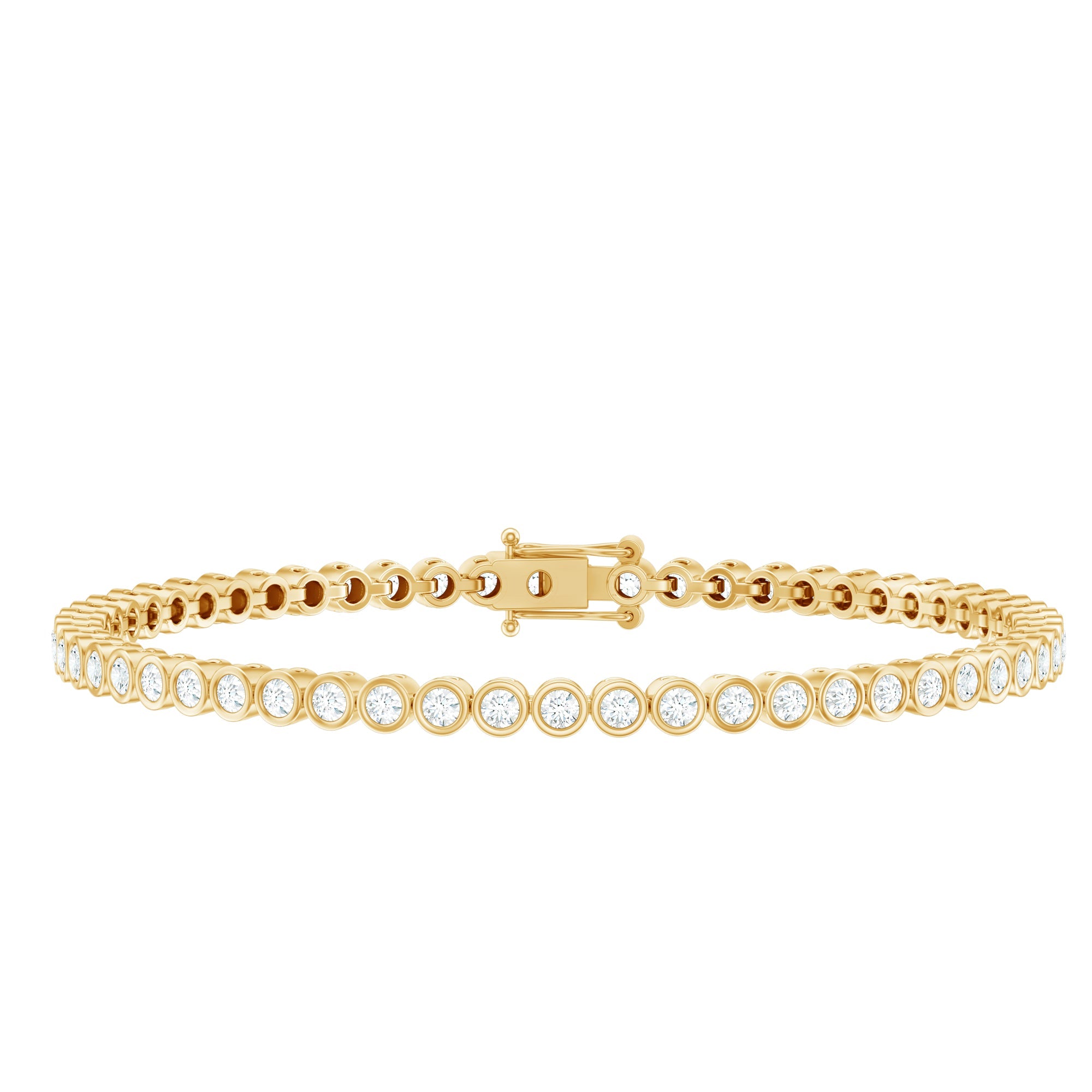 Certified Moissanite Wedding Tennis Bracelet For Bride | Bracelet | Wiccan Center