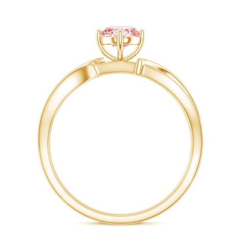 1 CT Lab Grown Pink Diamond Infinity Engagement Ring with IGI Certificate | Rings | Wiccan Center