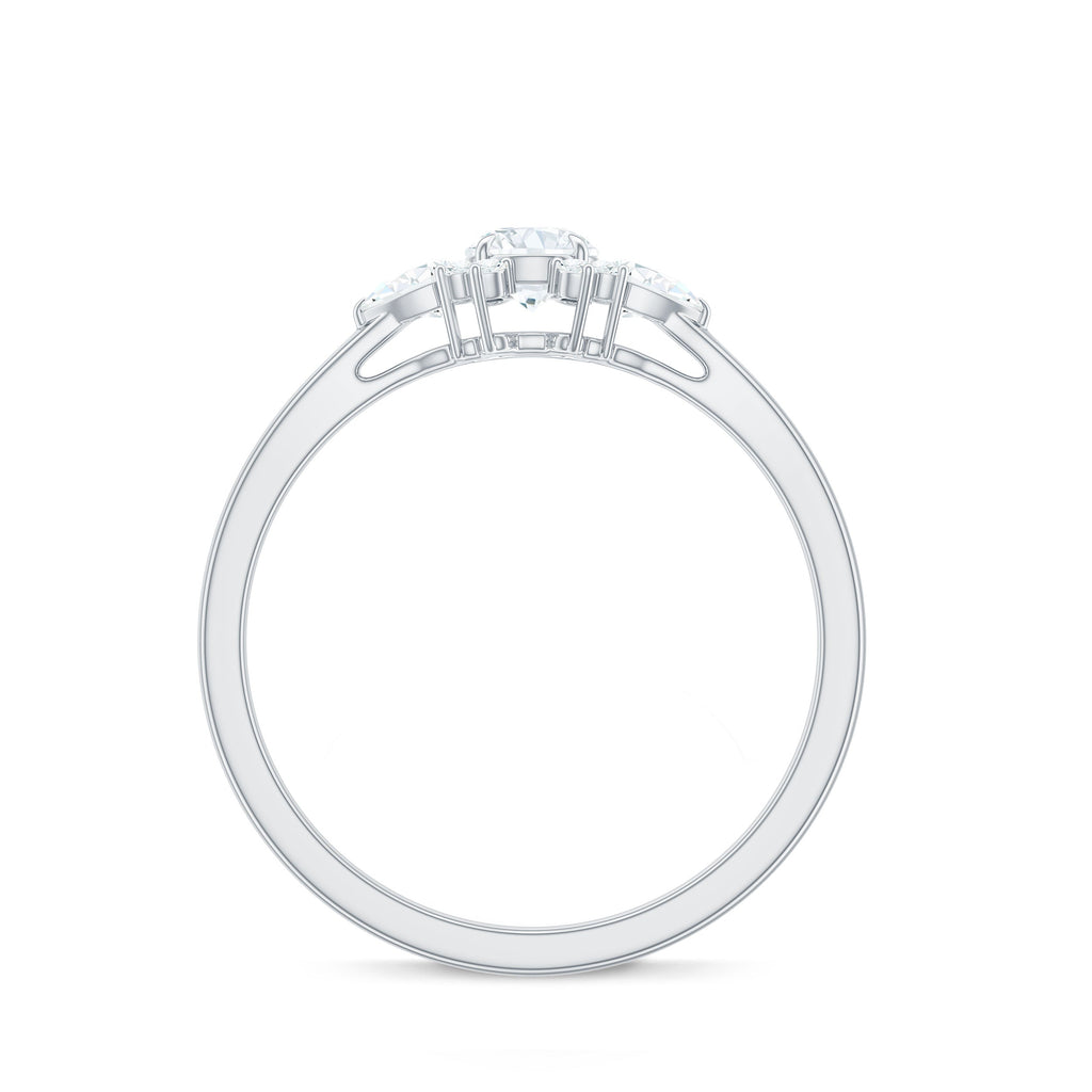 Natural Diamond Promise Ring with Certificate