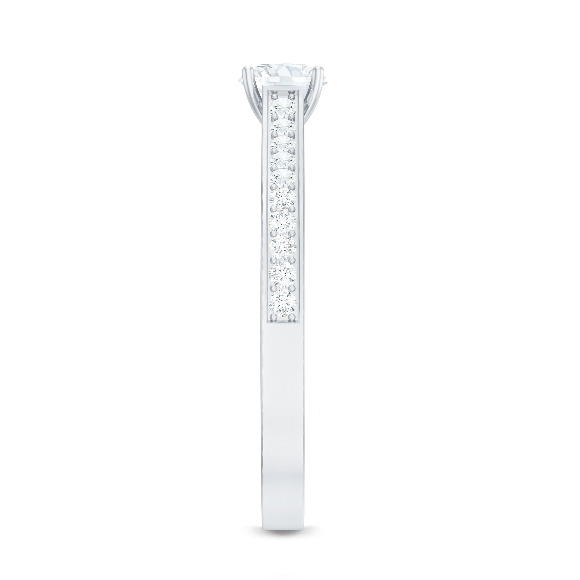 Certified Natural Diamond Promise Ring