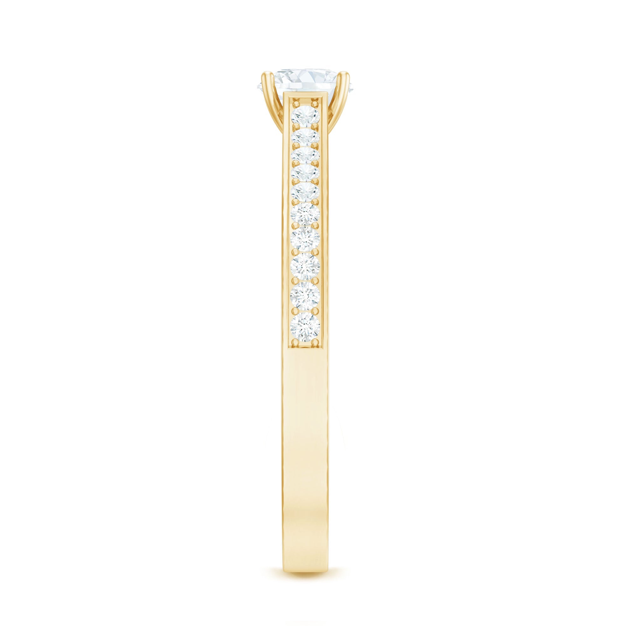 Certified Natural Diamond Promise Ring