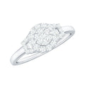 Real Diamond Engagement Ring with Halo