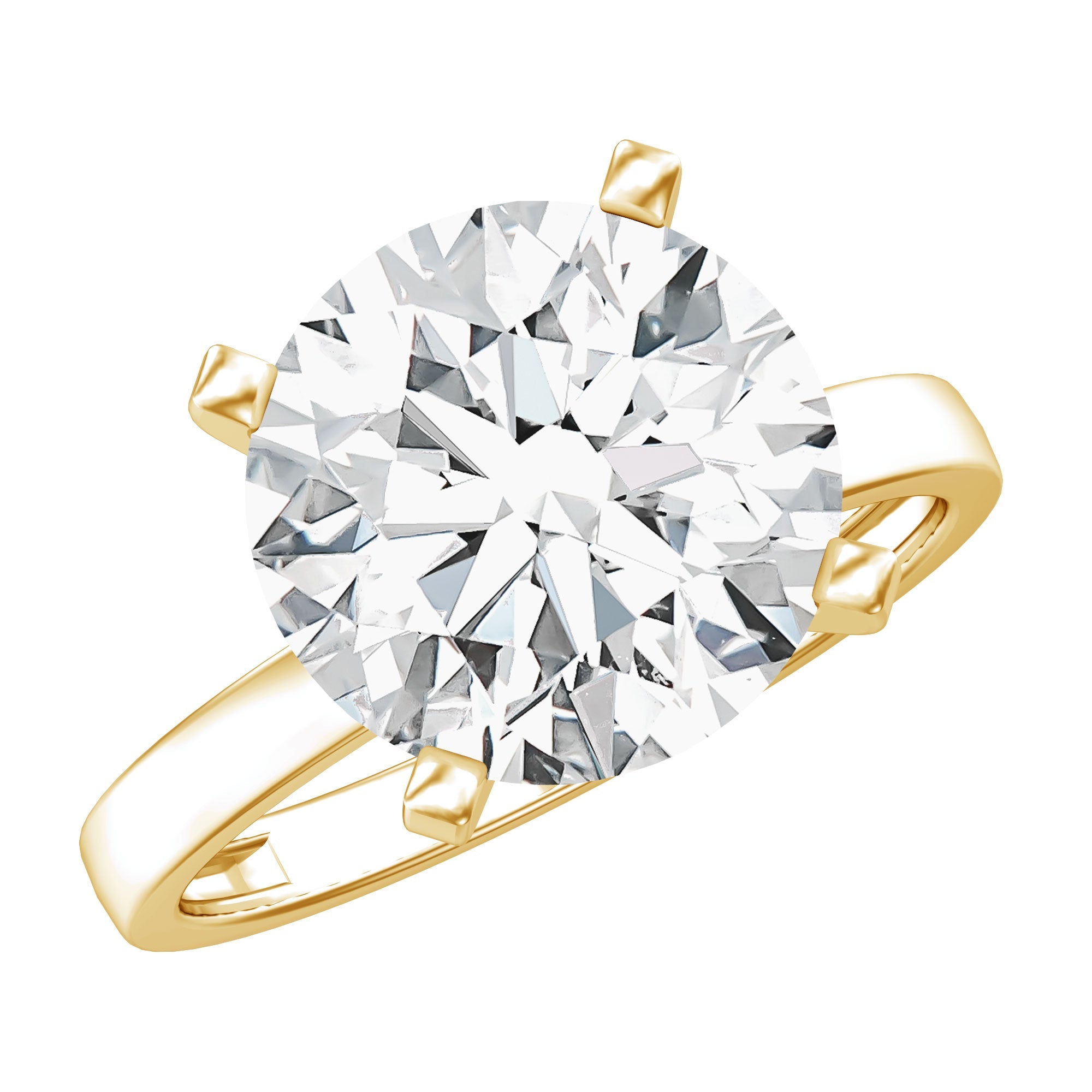 4 CT IGI Certified Lab Diamond Timeless Engagement Ring | Rings | Wiccan Center