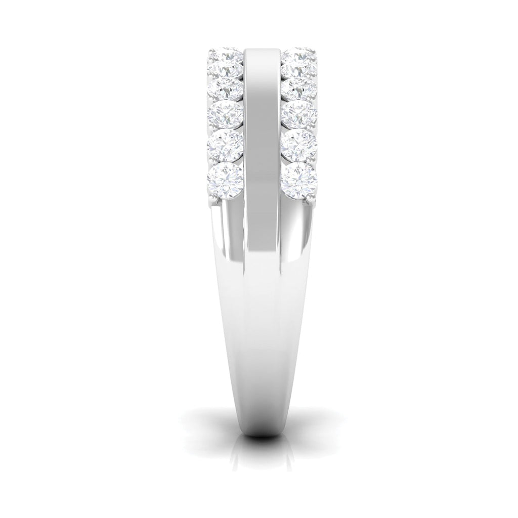 Certified Real Diamond Wedding Band Ring for Women