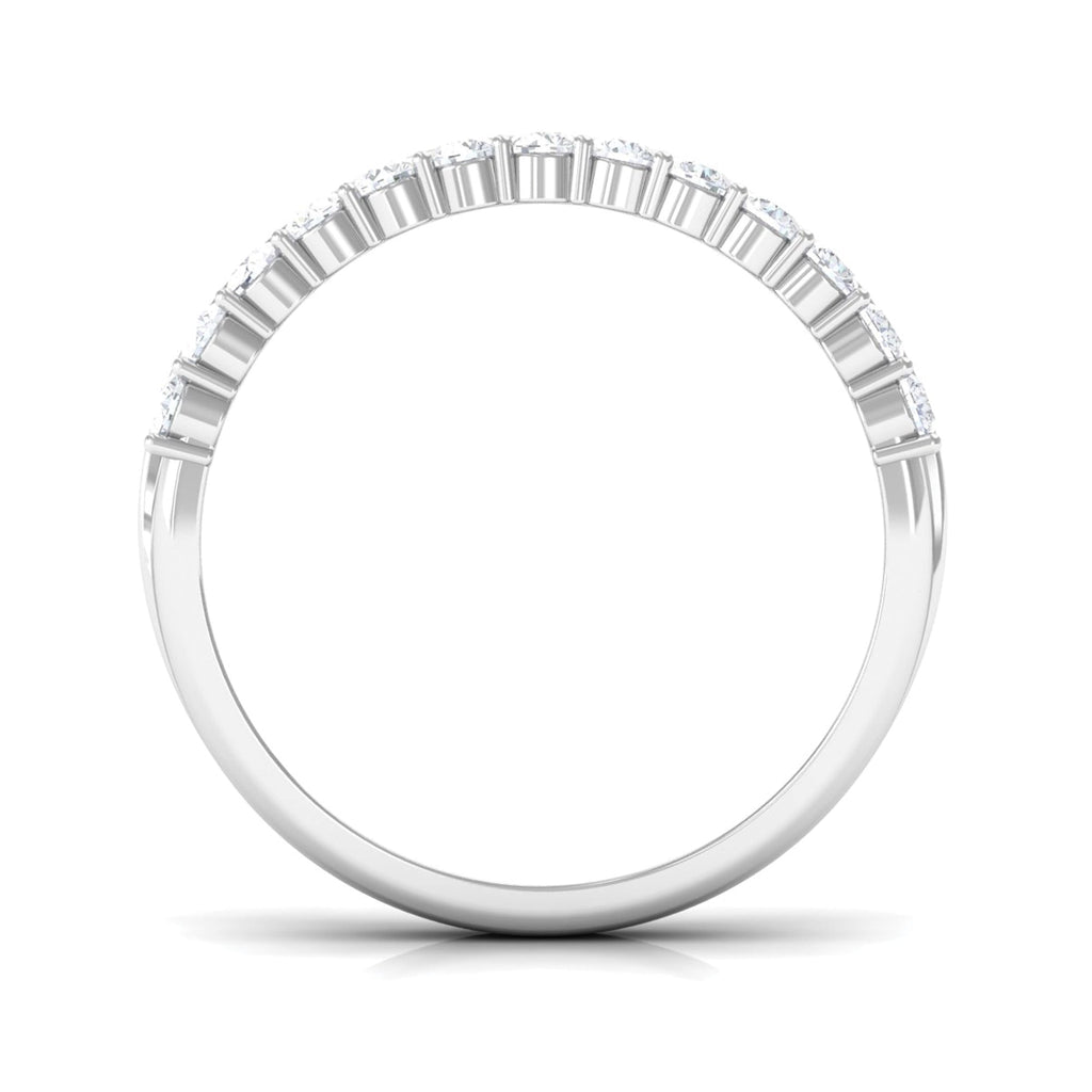 Certified Real Diamond Wedding Band Ring for Women
