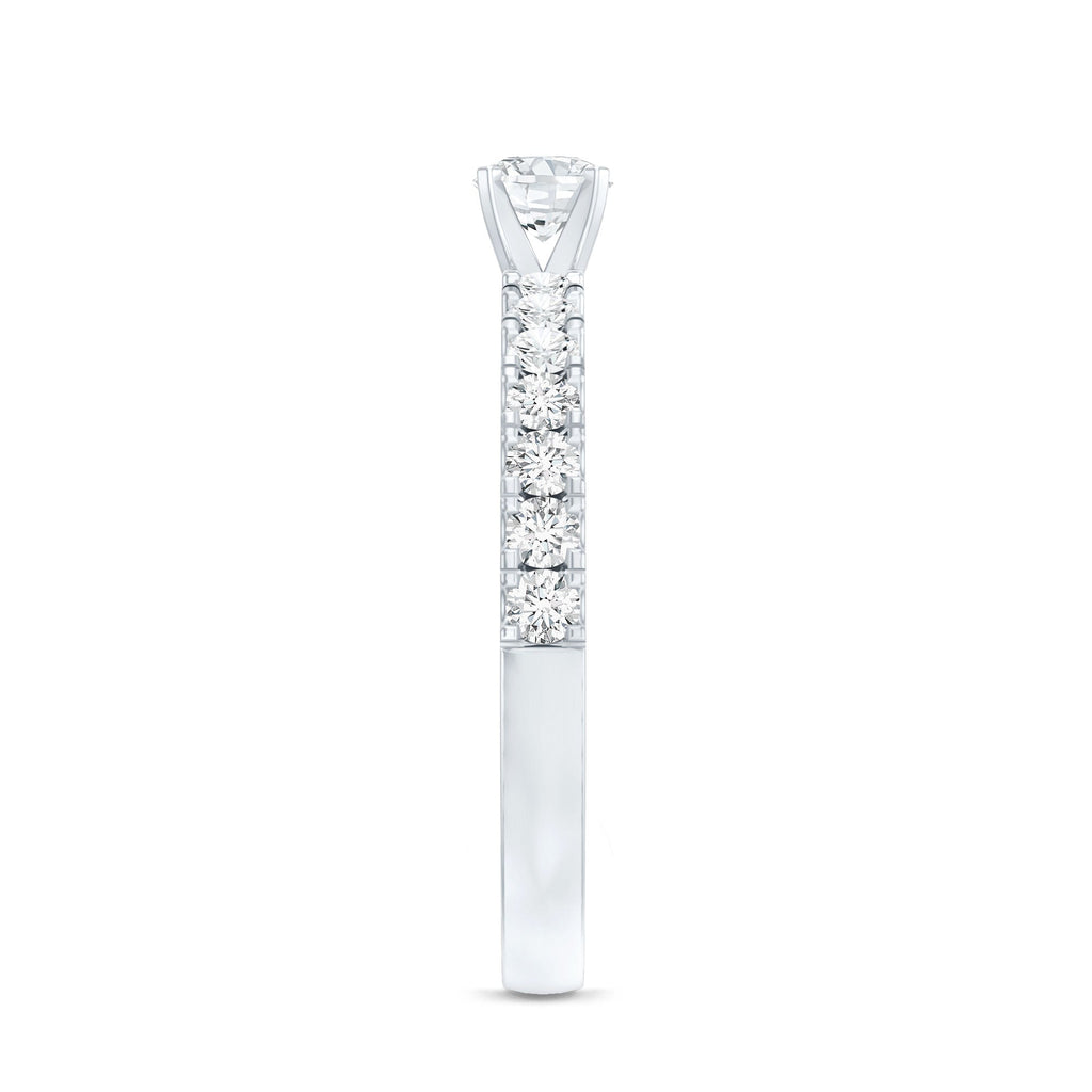 Natural Diamond Promise Ring for Engagement