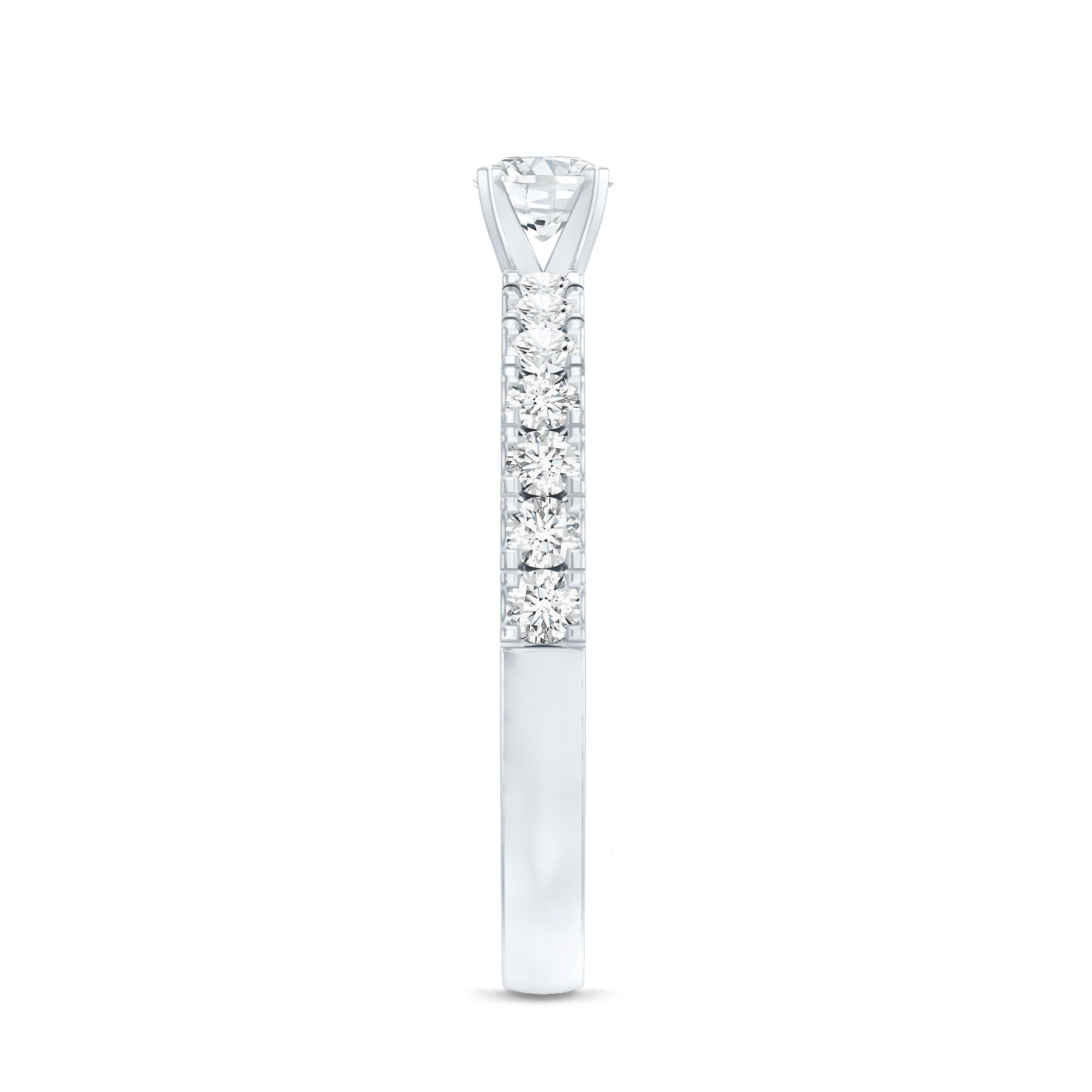 Natural Diamond Promise Ring for Engagement