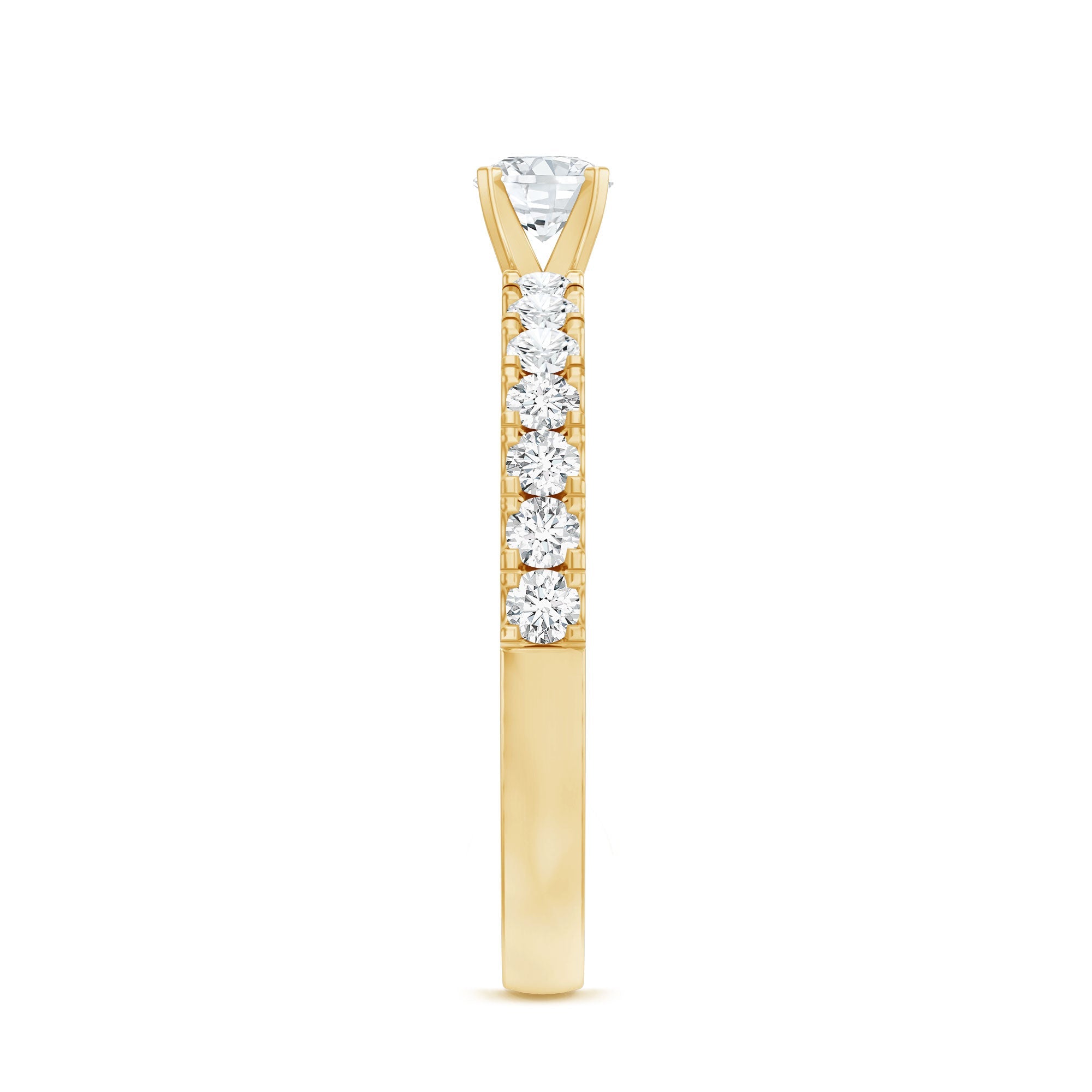 Natural Diamond Promise Ring for Engagement