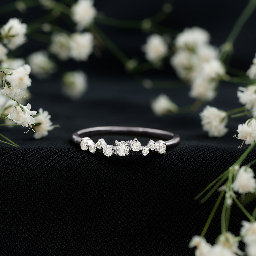 Brilliant Cut Diamond Wedding Band for Women