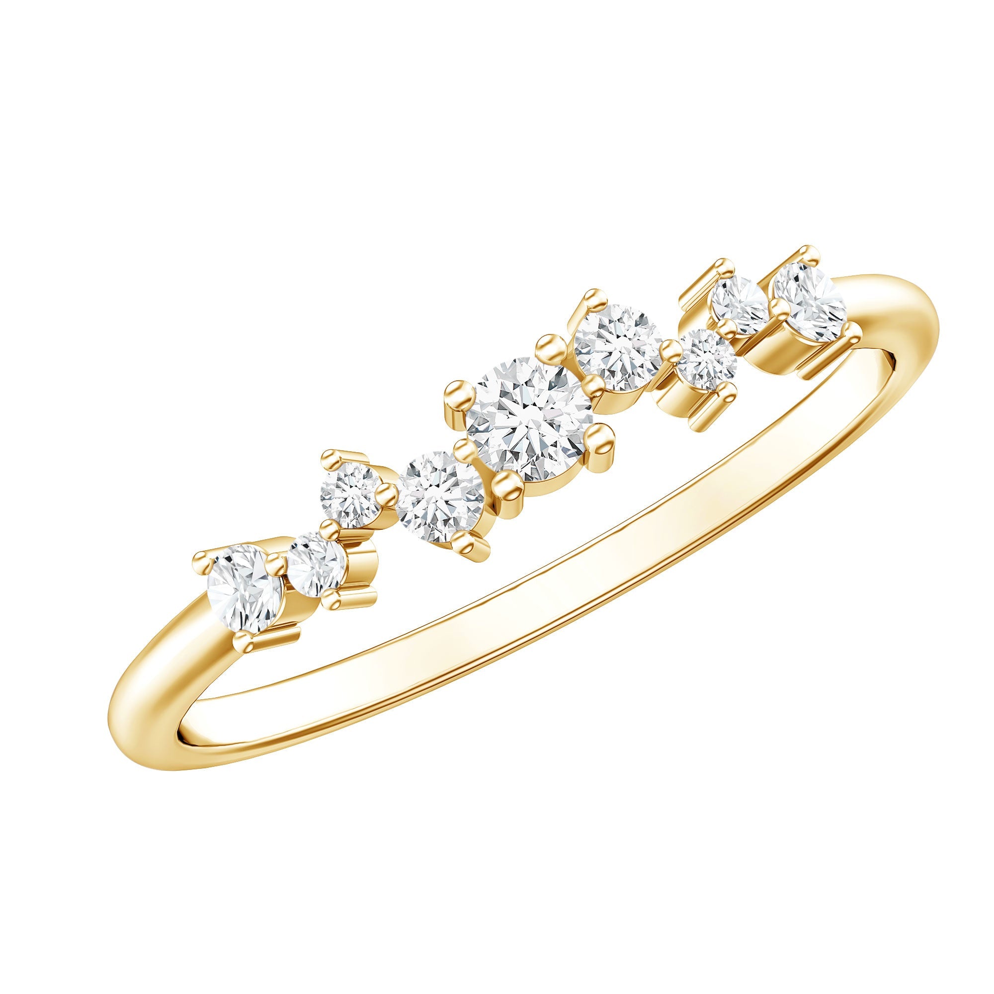 Brilliant Cut Diamond Wedding Band for Women | Rings | Wiccan Center