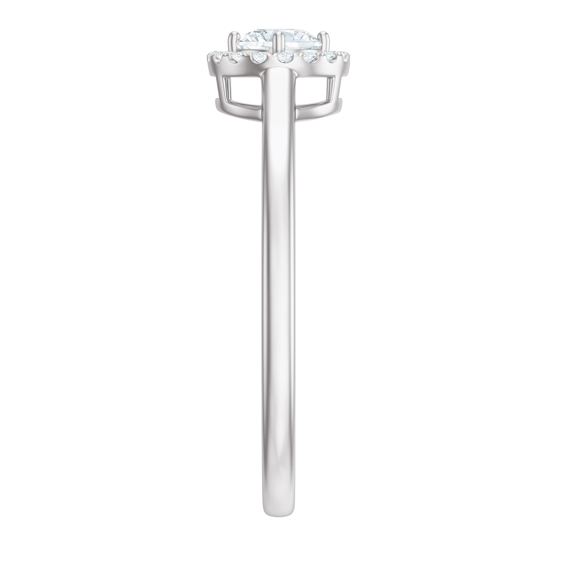 Natural 0.25 Carat Diamond Promise Ring with Certificate
