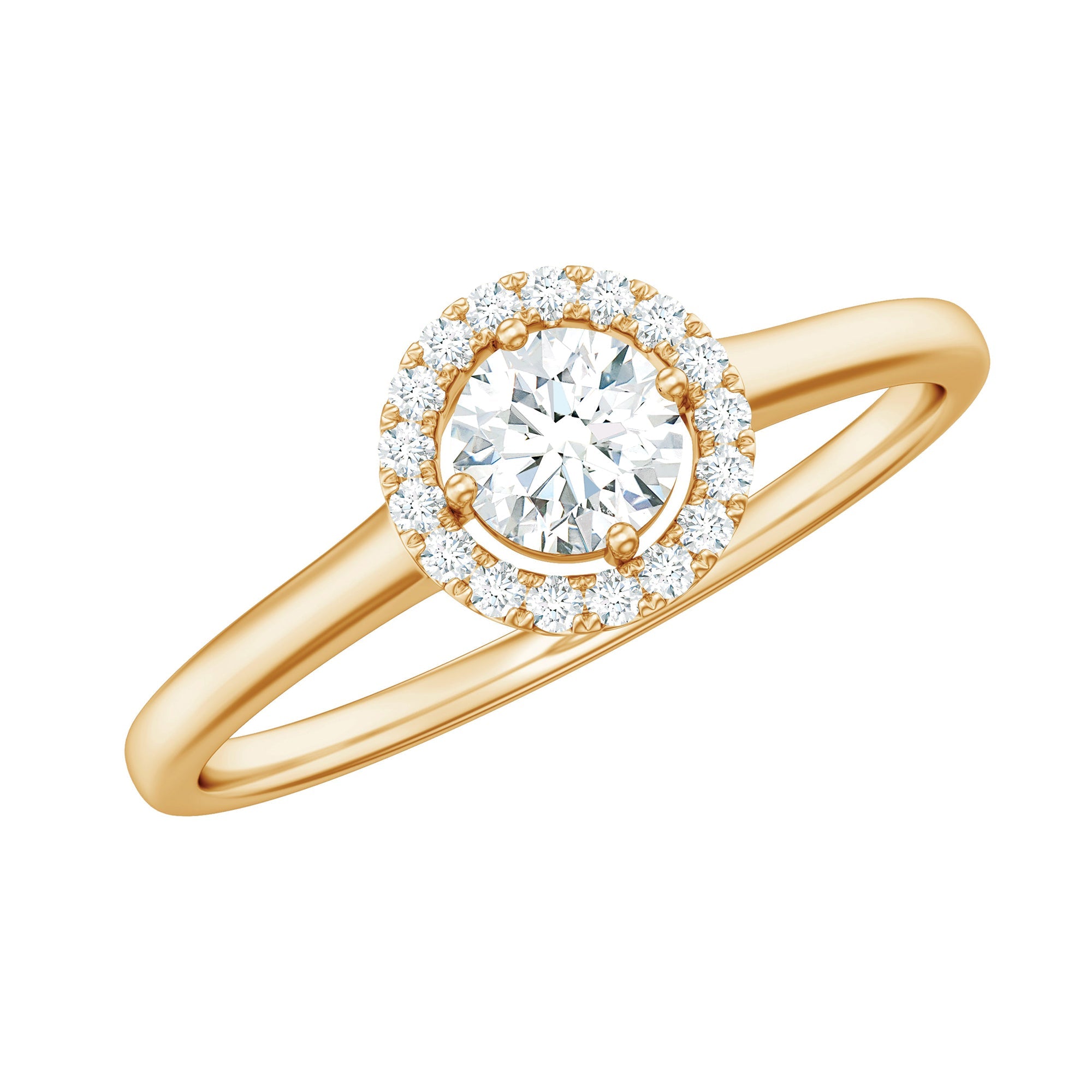 Natural 0.25 Carat Diamond Promise Ring with Certificate | Rings | Wiccan Center