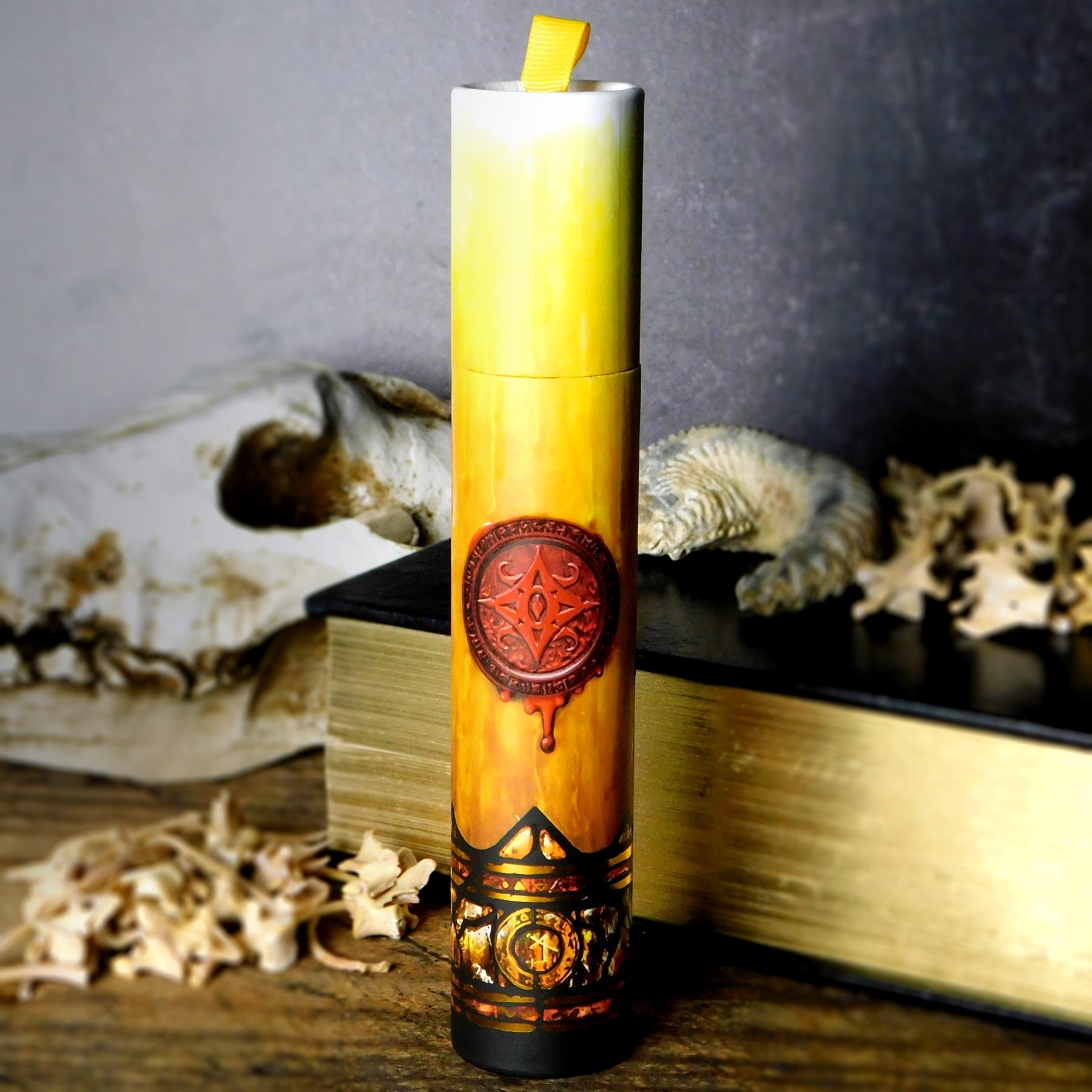 Ritual Candle Dice Tube: The Star of Azathoth | Toys and Collectible | Wiccan Center