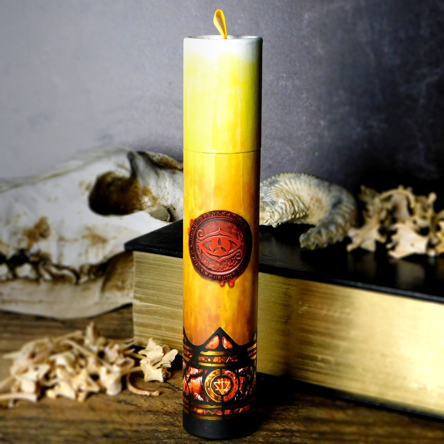 Ritual Candle Dice Tube: The Eye of Chaos | Toys and Collectible | Wiccan Center