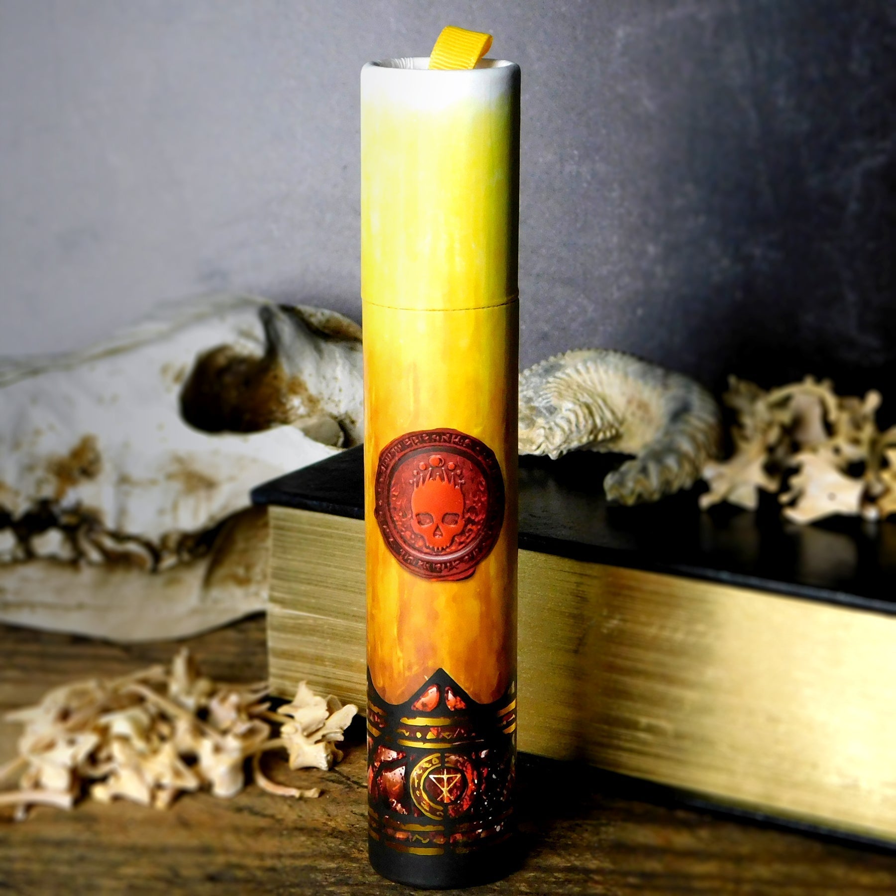 Ritual Candle Dice Tube: The Mark of the Necronomicon | Toys and Collectible | Wiccan Center