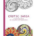 Exotic India: A Colouring Book for relaxation and rejuvenation - Paperback | Books | Wiccan Center
