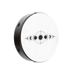 14" Ritual Drum, Moon Phases, True Feel Synthetic Head | | Wiccan Center