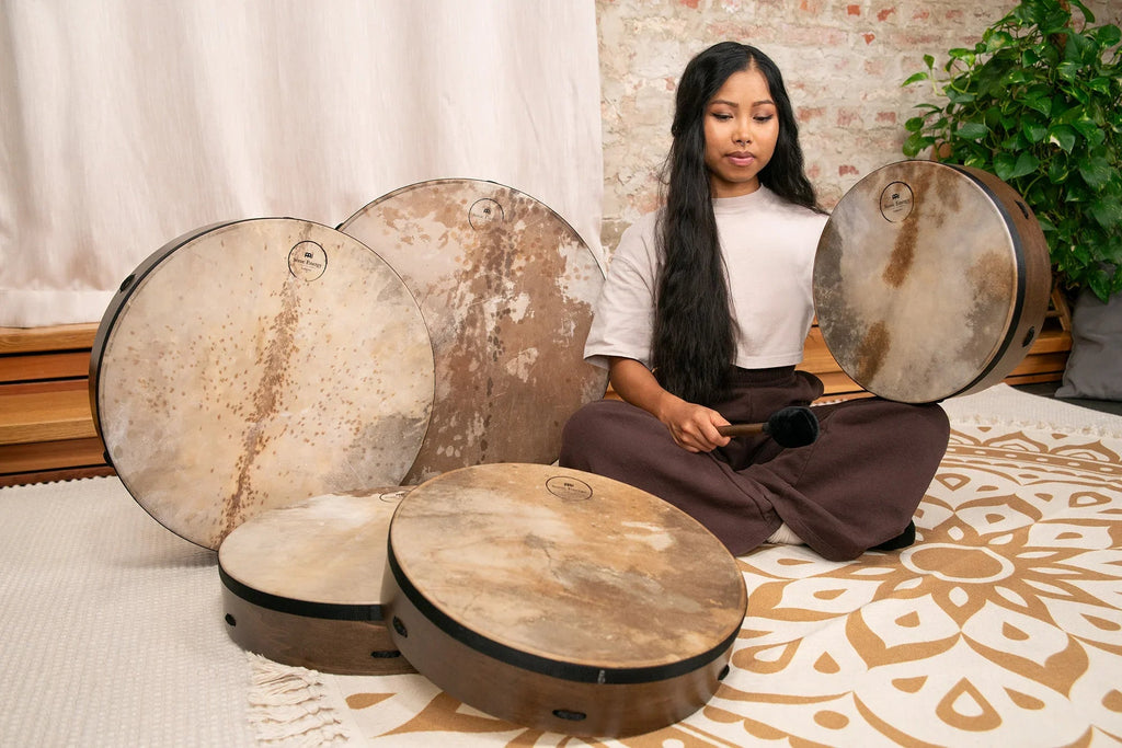 16" Ritual Drum, Goat Head | | Wiccan Center