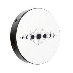 18" Ritual Drum, Moon Phases, True Feel Synthetic Head | | Wiccan Center