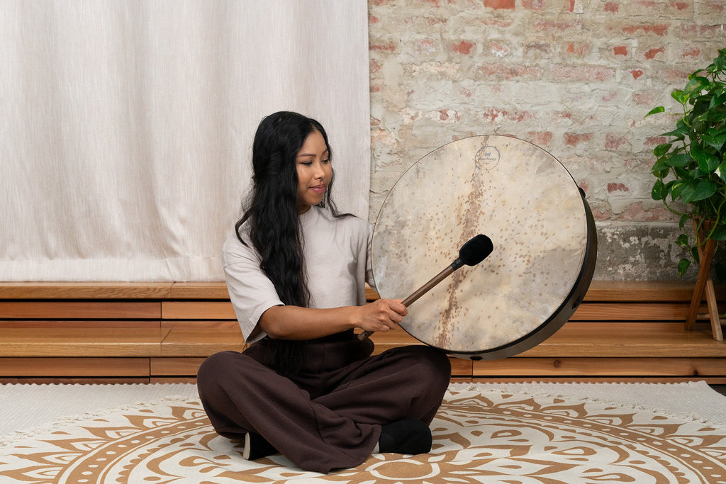 20" Ritual Drum, Goat Head | | Wiccan Center