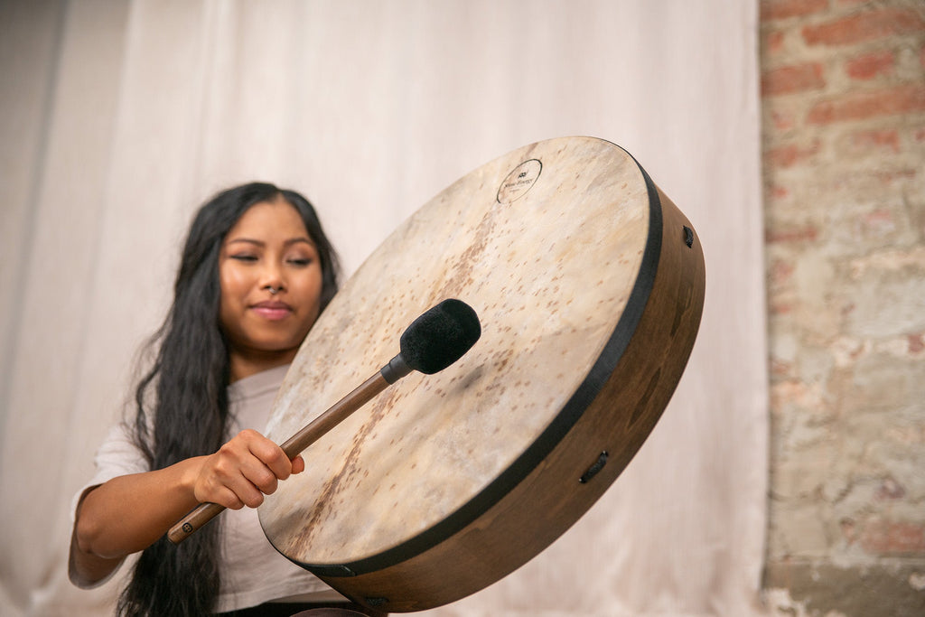 20" Ritual Drum, Goat Head | | Wiccan Center