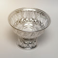 Aluminum Offering Bowl Silver Finish | Bowl with stand | Wiccan Center