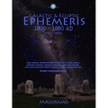 Galactic & Ecliptic Ephemeris 1800 - 1850 Ad - Paperback | Books | Wiccan Center