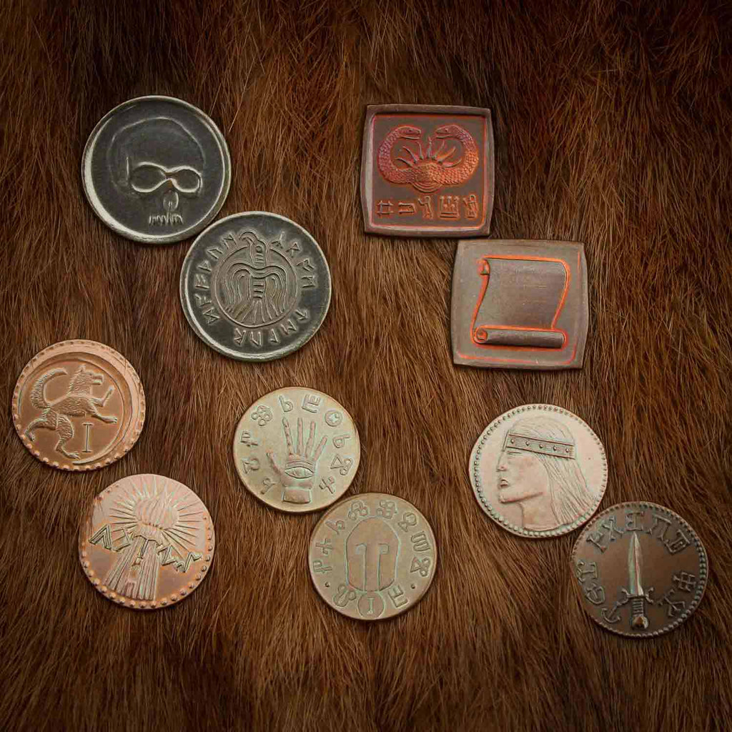 Conan Set #1 - Five Coins from the Hyborian Age | Artwork | Wiccan Center