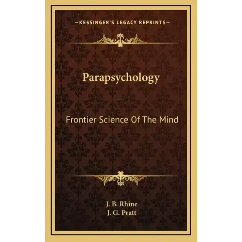 Parapsychology: Frontier Science of the Mind - Hardcover | Books | Wiccan Center