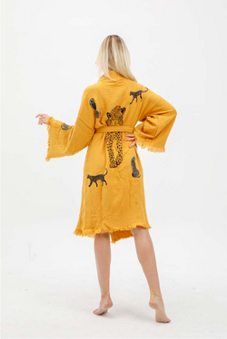 Tiger Hand Printed Kimono | Kimono | Wiccan Center