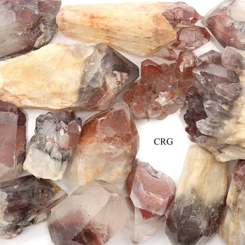 200 GRAM LOT - Red Hematoid Quartz from Zimbabwe / 40-100mm | | Wiccan Center