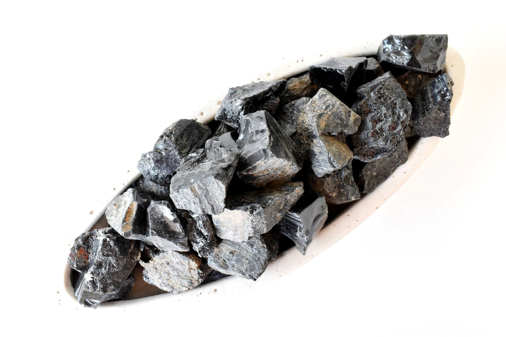 Black Tourmaline Rough Rocks (Causing Physical Ailments and Emotional Distress) | Rough Chunks | Wiccan Center
