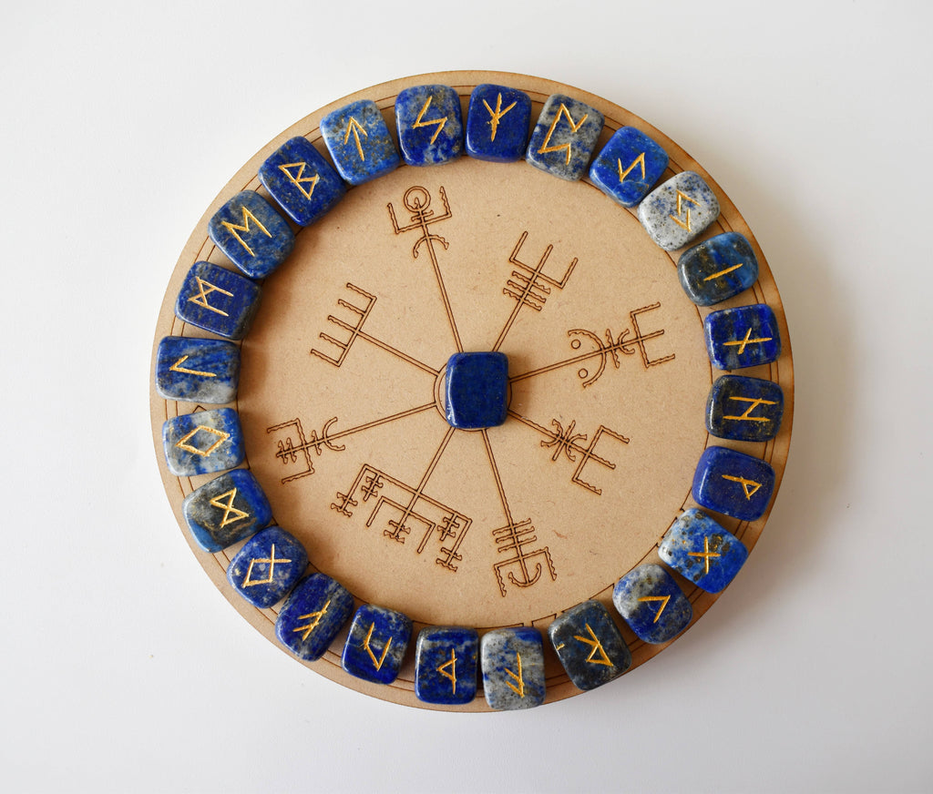 Lapis Lazuli Rune Set  (Angelic Communication and Insight )