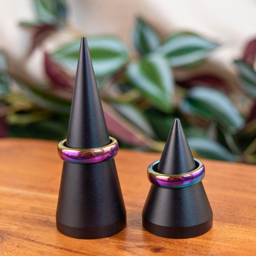Rainbow Hematite Ring | Rings | Wiccan Center
