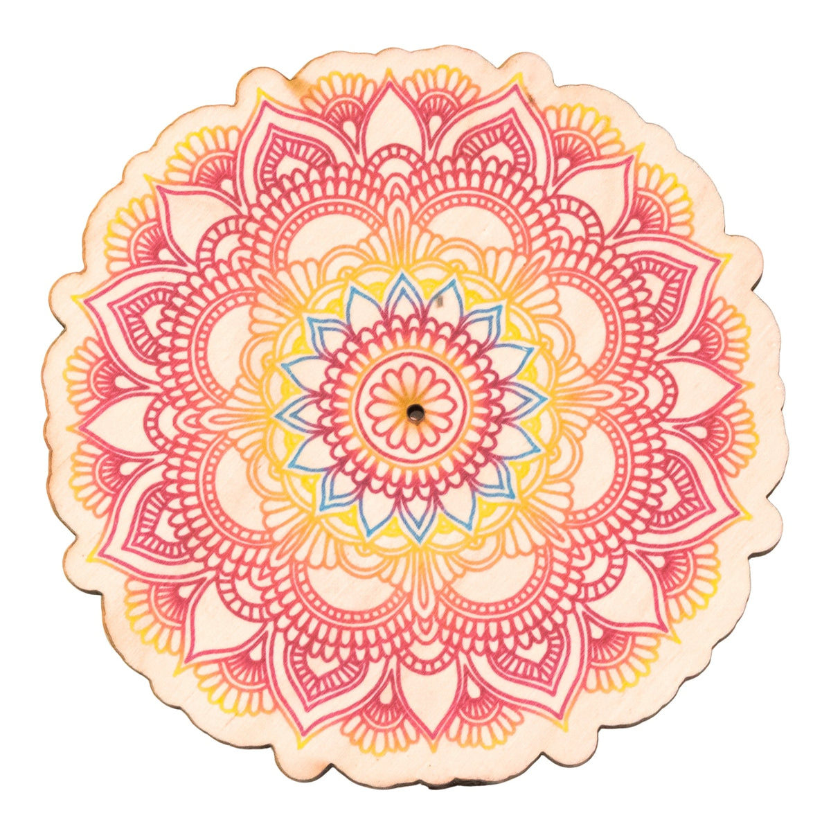 Rainbow Mandala Upright Incense Burner | | Wiccan Center