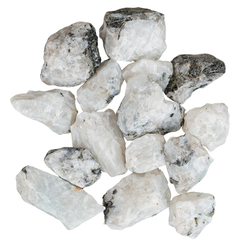 Rainbow Moonstone Raw 1lb | Crystals | Wiccan Center