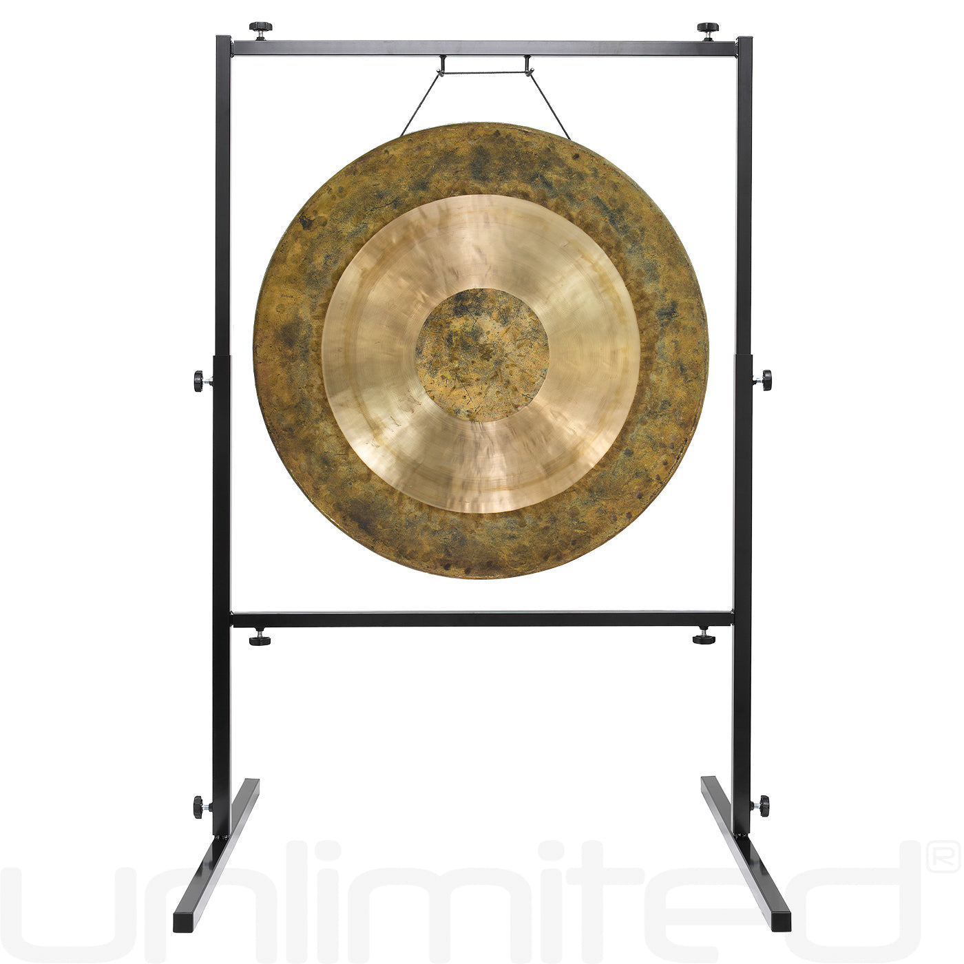 22" to 26" Gongs on Rambo Rimbaud Stand