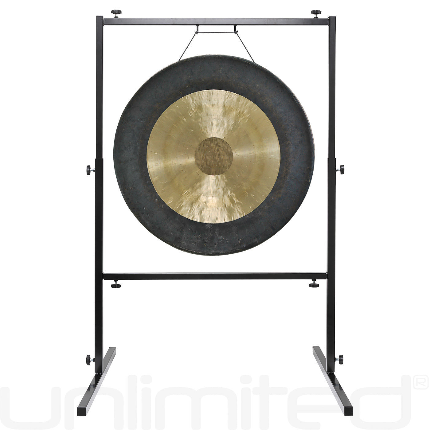 32" to 36" Gongs on Rambo Rimbaud Stand