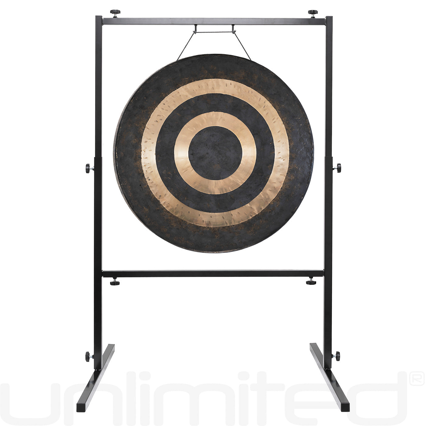 32" to 36" Gongs on Rambo Rimbaud Stand