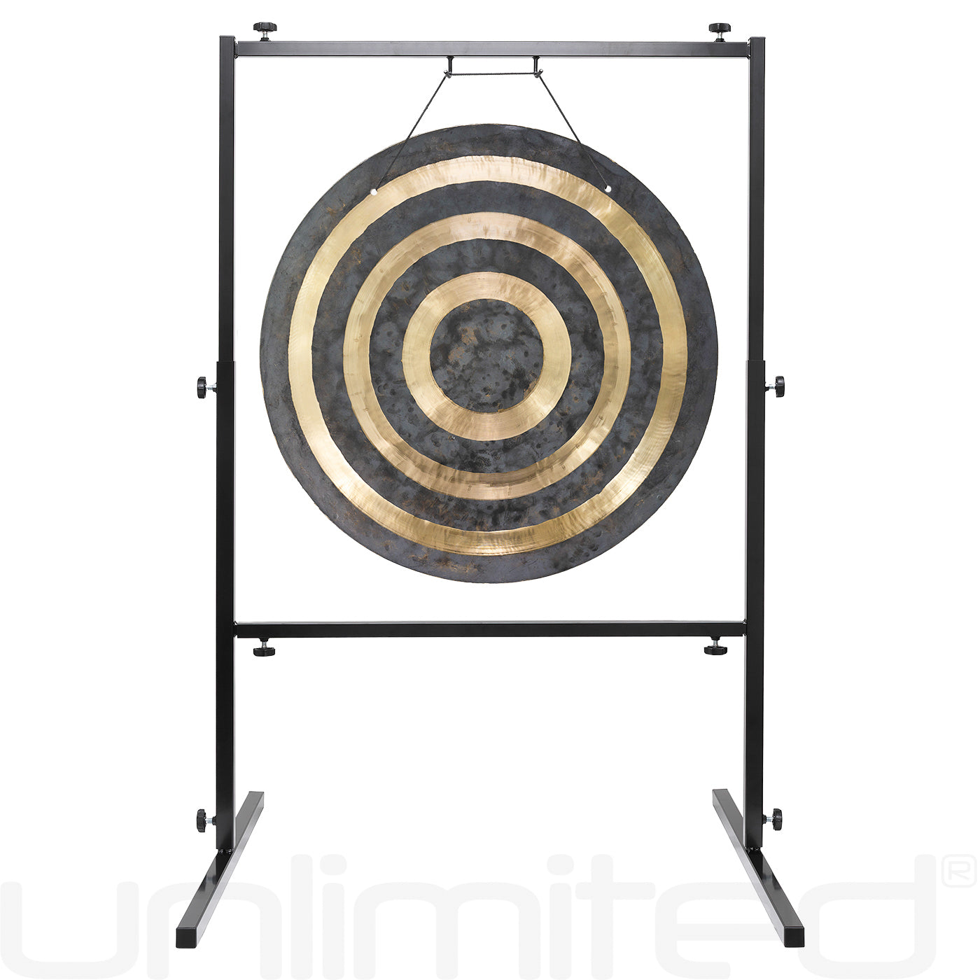 32" to 36" Gongs on Rambo Rimbaud Stand