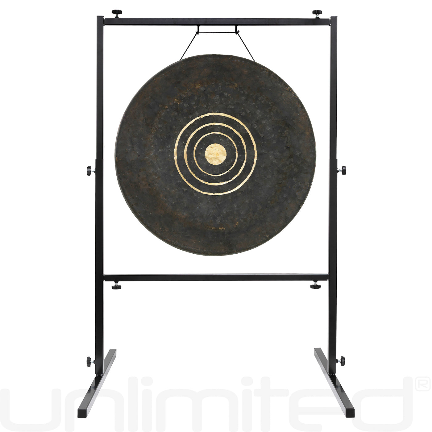 22" to 26" Gongs on Rambo Rimbaud Stand