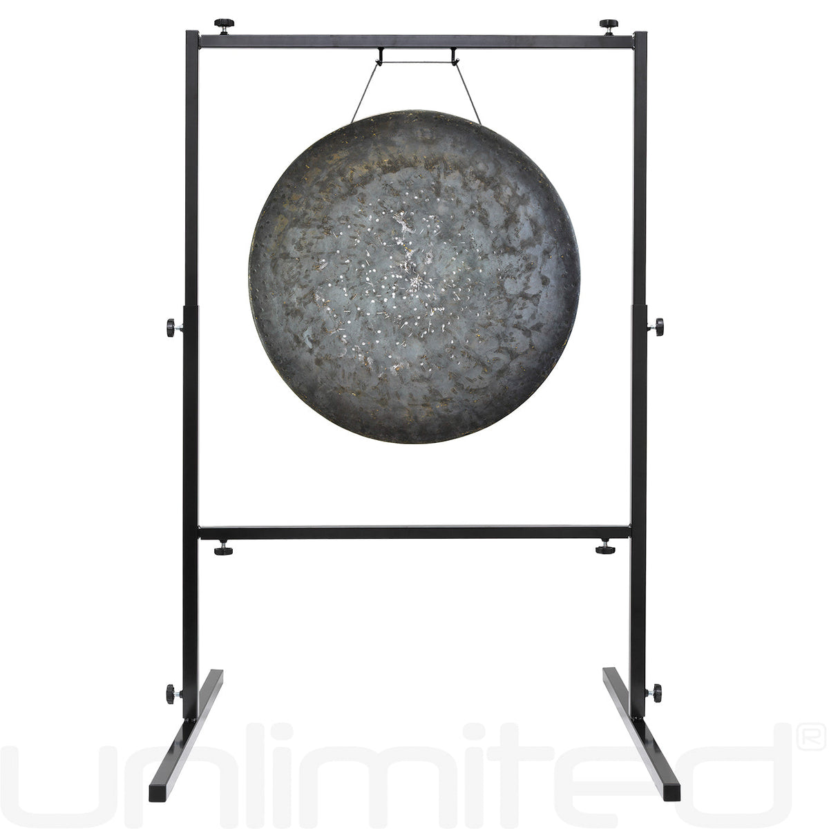 32" to 36" Gongs on Rambo Rimbaud Stand | Gong & Stand Combo | Wiccan Center