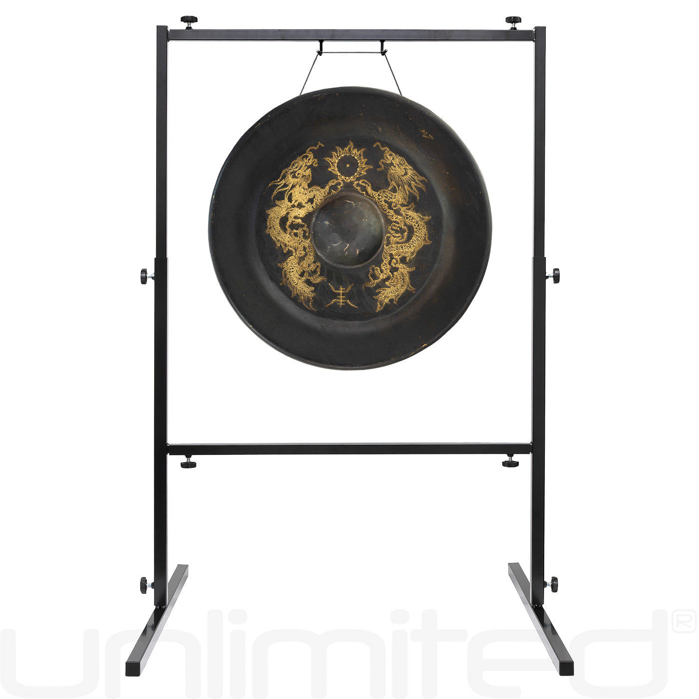20" to 36" Vietnamese Dragon Gongs on Stands | Gong & Stand Combo | Wiccan Center