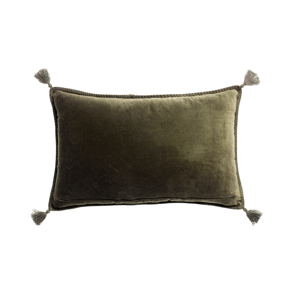 Raphael Thyme Embroidered Cushion | Pillows | Wiccan Center