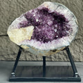 Rare Crystal Geode with Calcite, Outstanding Quality Amethyst | Rocks & Fossils | Wiccan Center