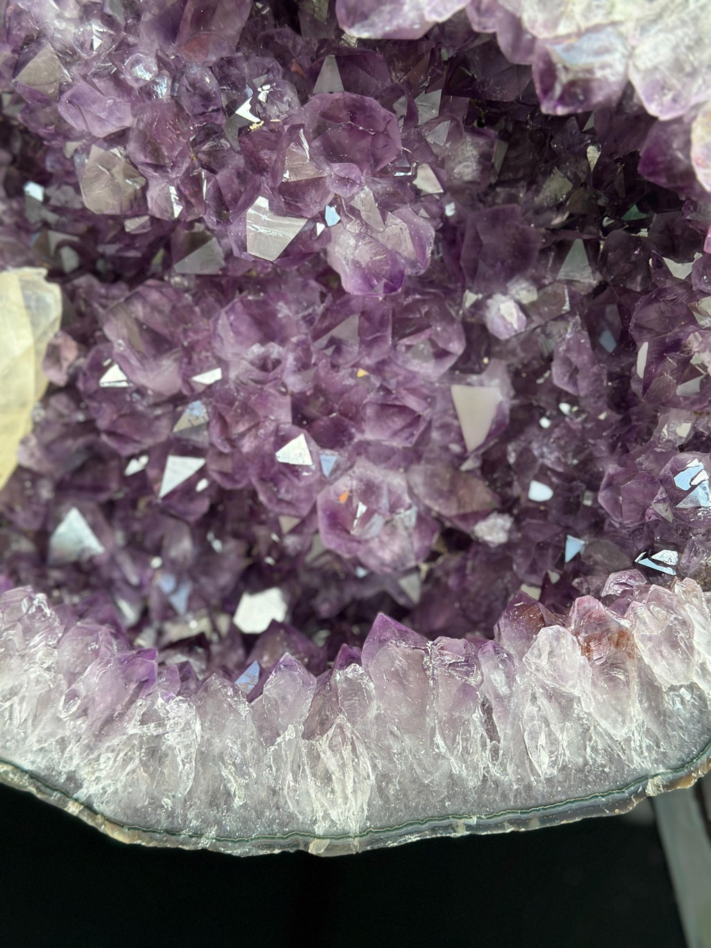 Rare Crystal Geode with Calcite, Outstanding Quality Amethyst | Rocks & Fossils | Wiccan Center