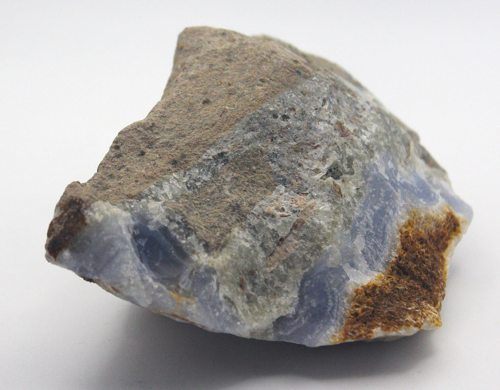 Raw Blue Lace Agate – Natural Rough Stone for Calm & Gentle Communication | | Wiccan Center